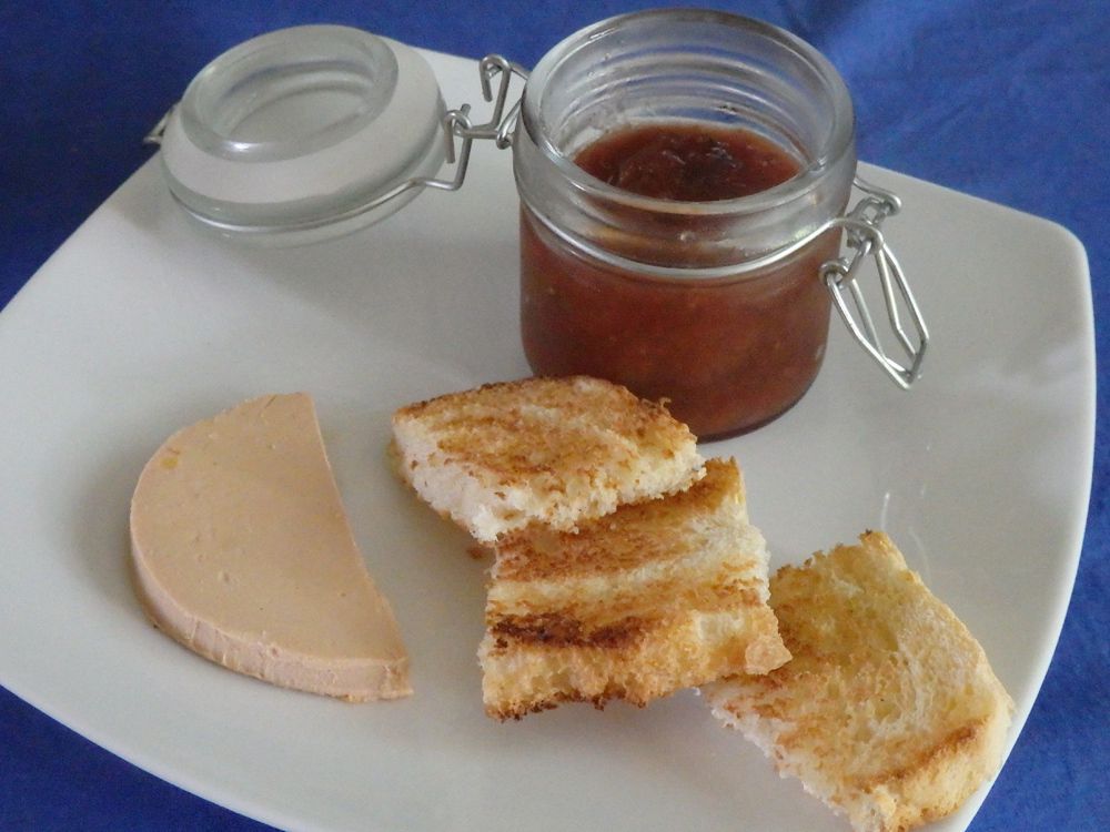 Chutney de figues et foie gras