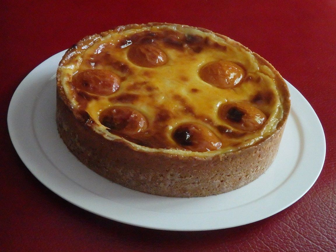 Flan pâtissier aux abricots - Le blog de Michelle - Plaisirs de la Maison