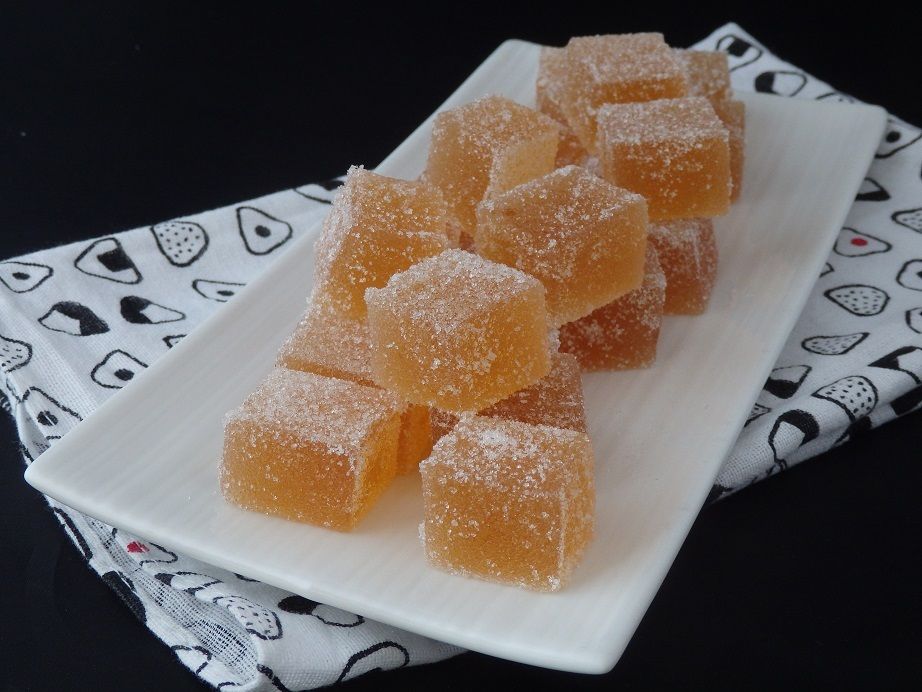 Pâtes de fruits citron bergamote Le blog de Michelle Plaisirs de la Maison