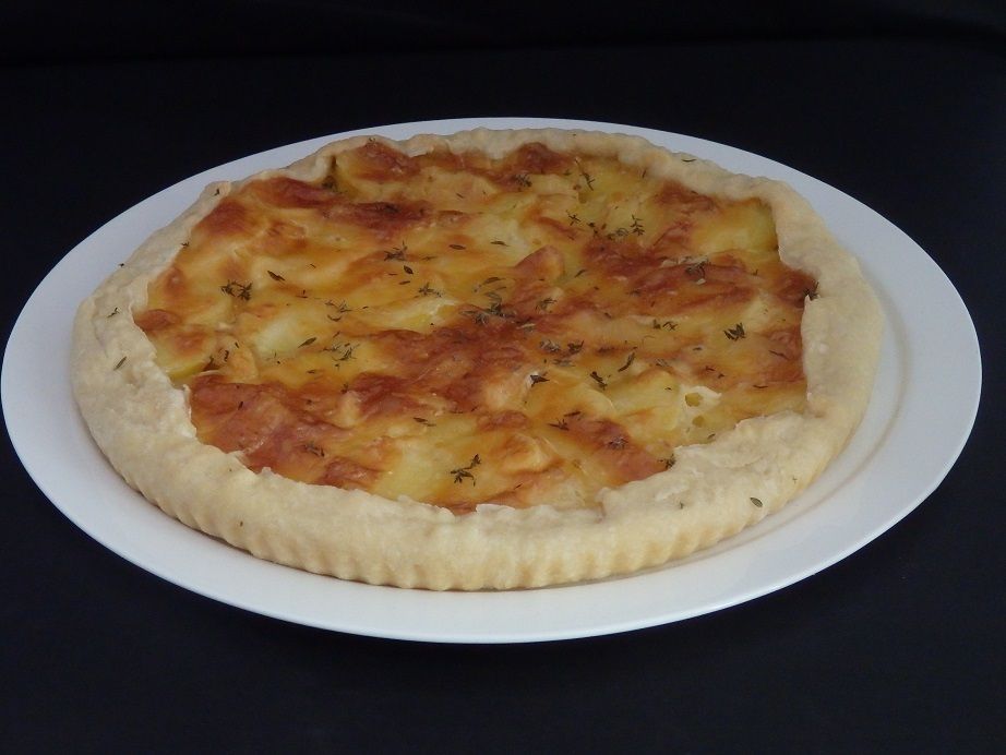 Tarte fine au Saint Nectaire - Le blog de Michelle - Plaisirs de la Maison
