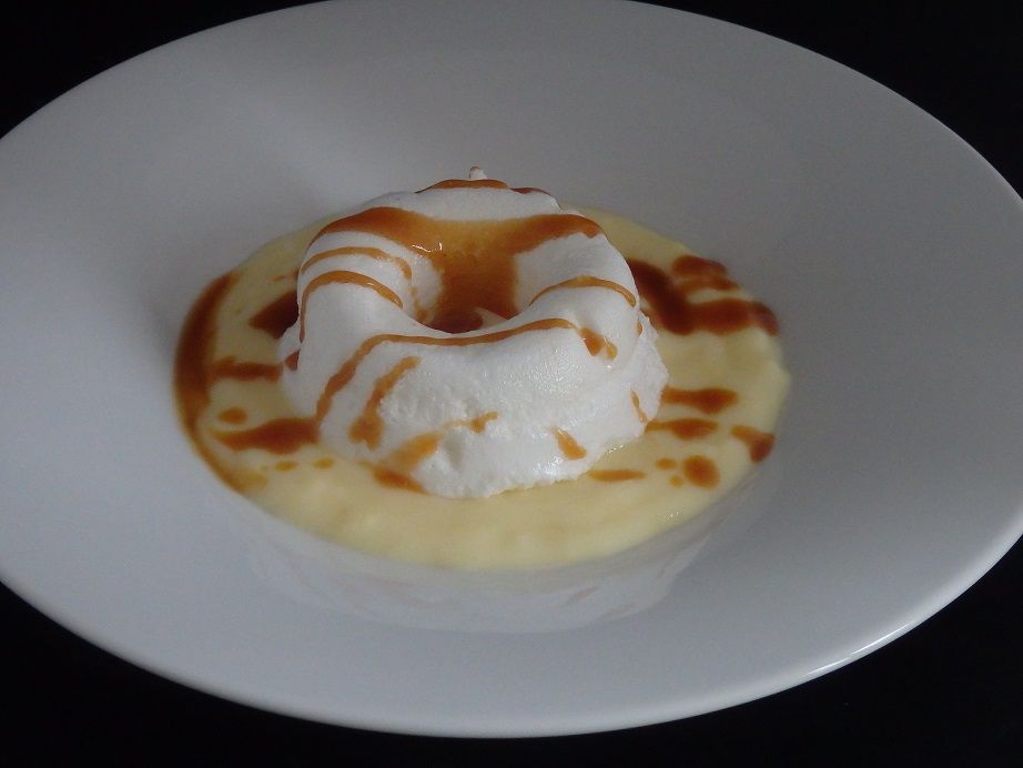 Ile flottante (au micro ondes) - Le blog de Michelle - Plaisirs de la Maison