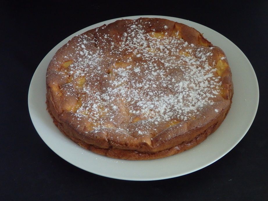 Gâteau flan aux pommes - Le blog de Michelle - Plaisirs de la Maison