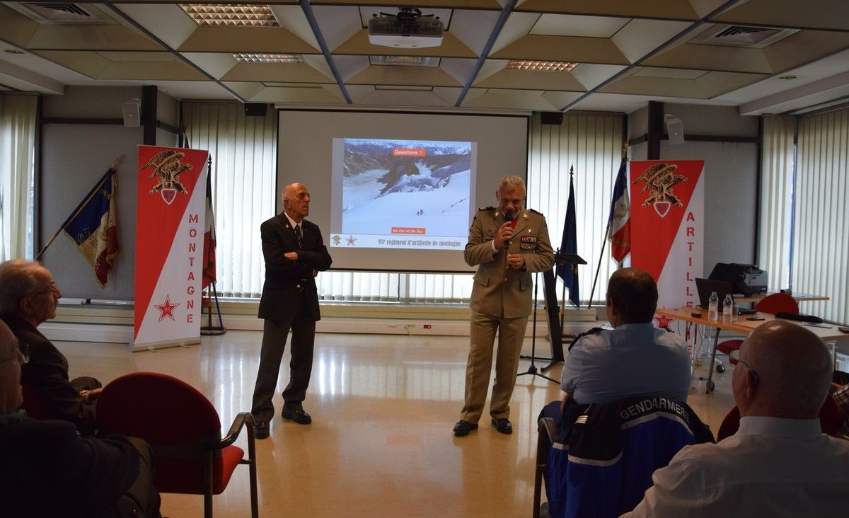 Conférence le rôle de l'artillerie française dans les combats contre
