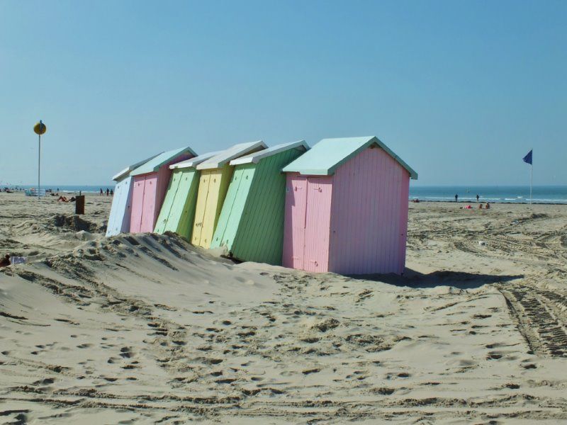 LA PETITE HISTOIRE DES CABINES DE PLAGE DE BERCK SUR MER