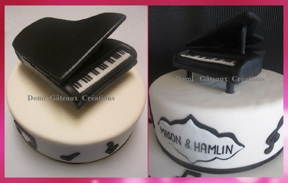 Gateau Piano En Pate A Sucre Domi Gateaux Creations Gateau Piano En Pate A Sucre Domi Gateaux Creations