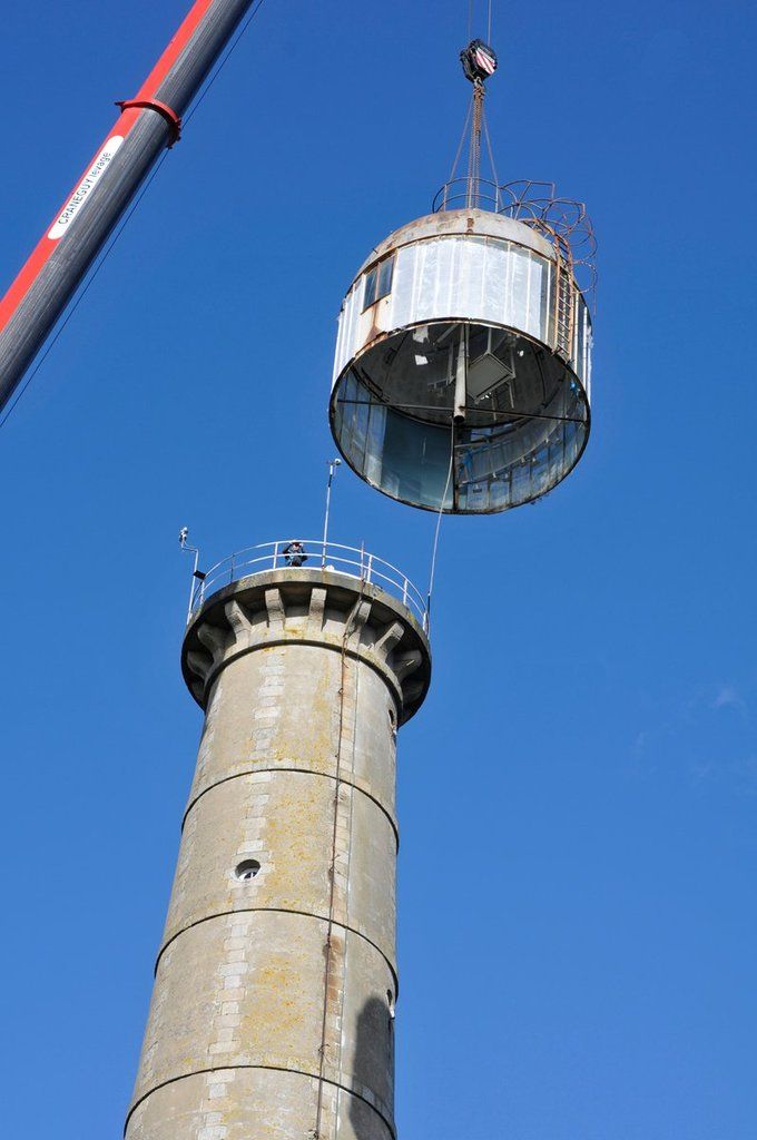 Lorient... la tour de la découverte est décoiffée !