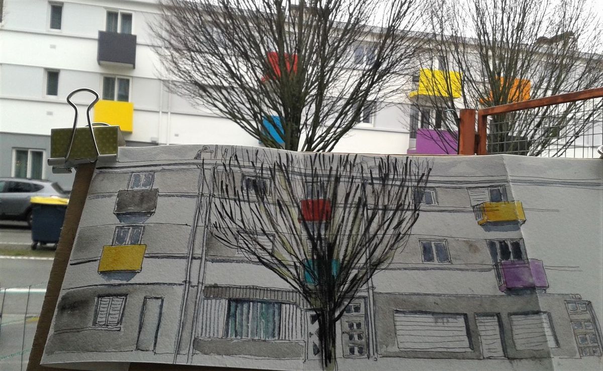 Juste avant de changer de place !