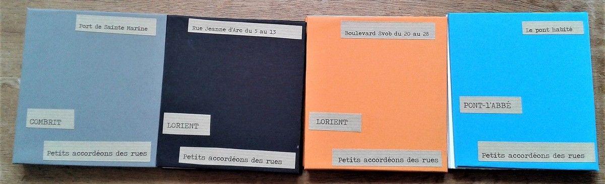 Série "les petits accordéons des rues"