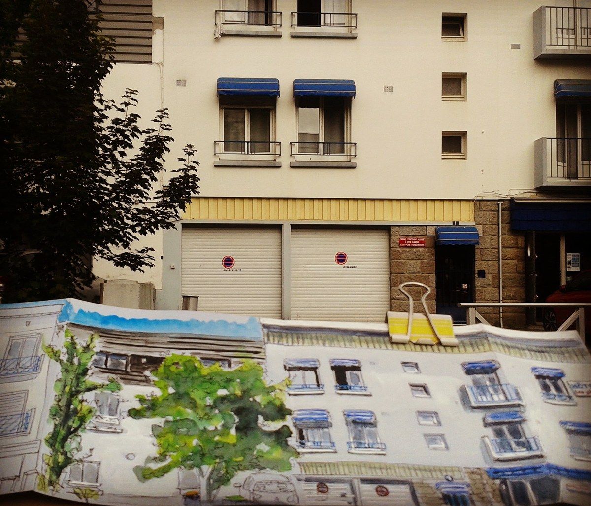 sur place...