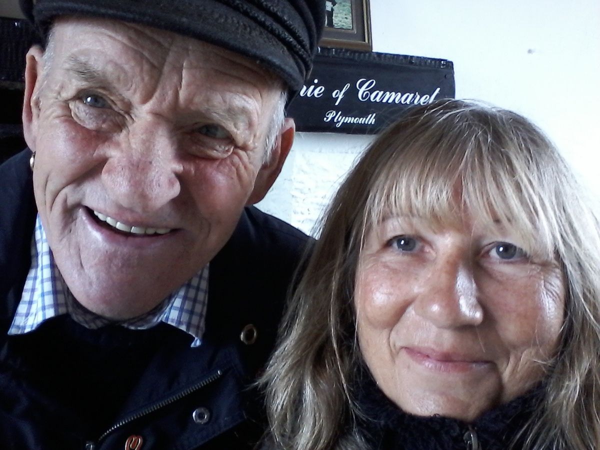 Juste avant de le quitter, on fait un selfie !