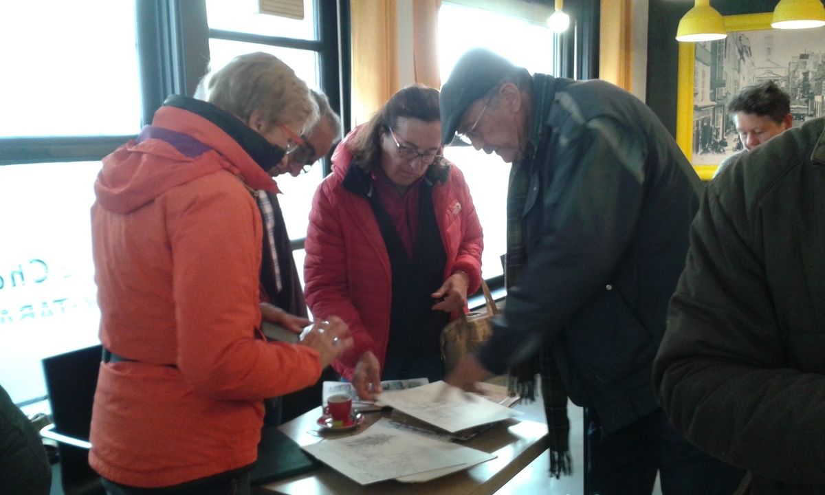 Echanges au café ensuite !