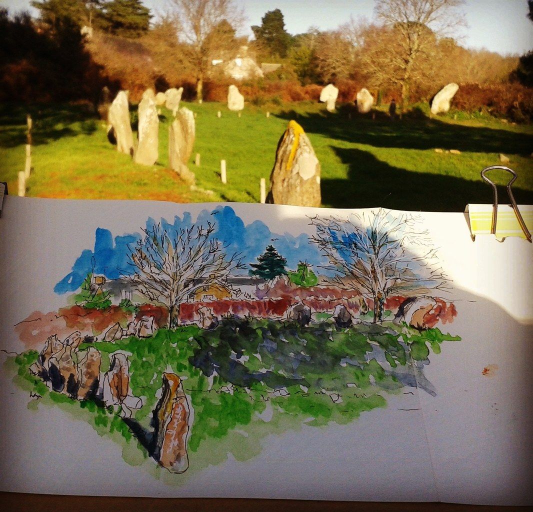 Pendant le temps du dessin...