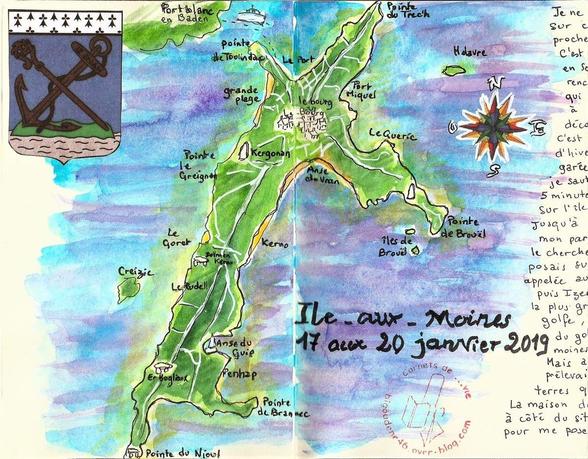 Izenah - île aux moines