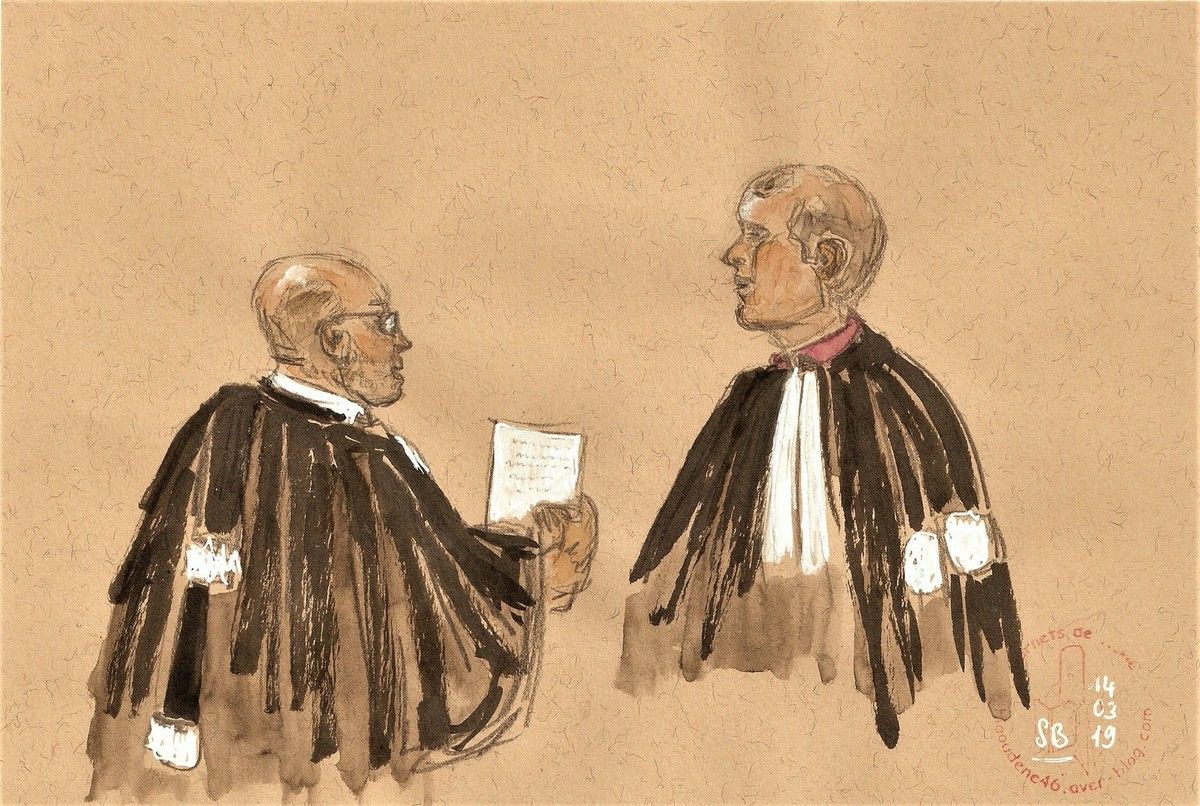 Lorient - 14.03.19 - Duel entre le procureur et l'avocat de la défense
