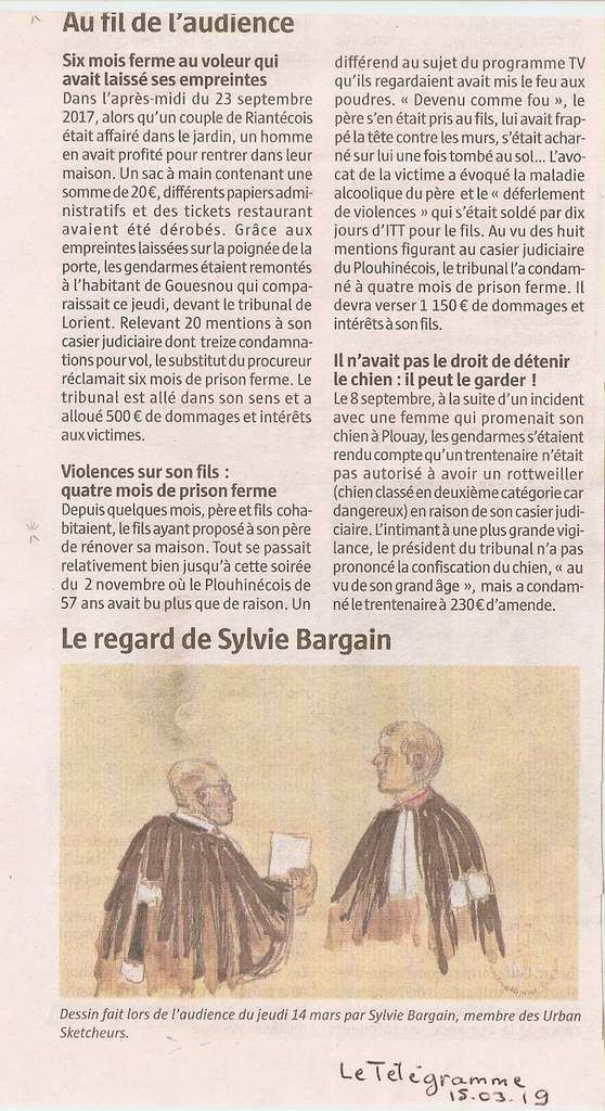 Le Télégramme - 15.03.19