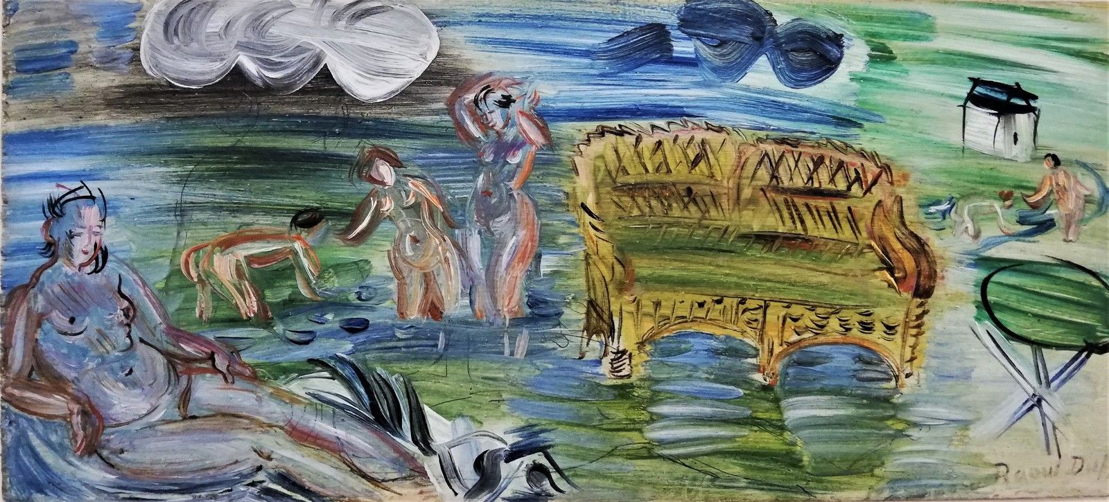 Raoul Dufy au musée des Beaux Arts de Quimper... Salle 1