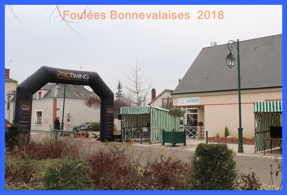 Foulées Bonnevalaises 2018.
