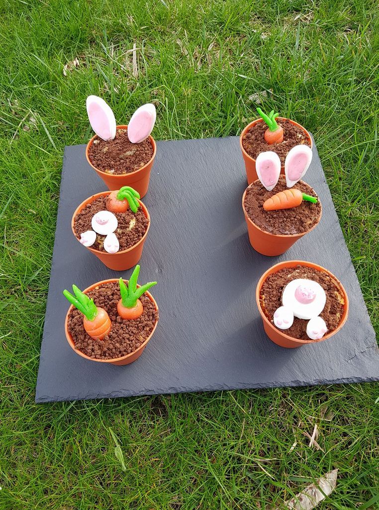 Mini Pot De Fleur Paques La Cuisine De Laeti