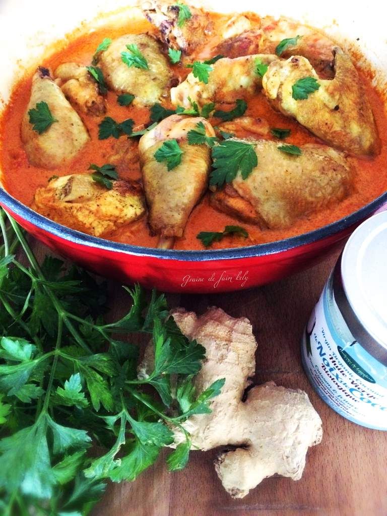 Poulet au coco