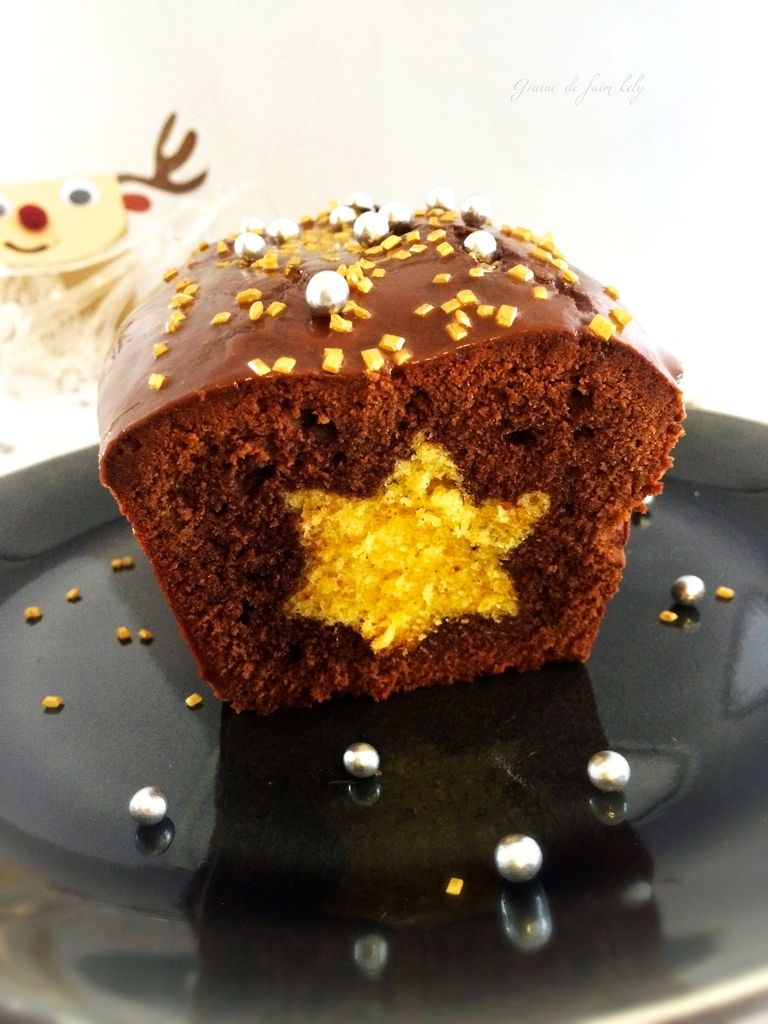 Christmas surprise cake