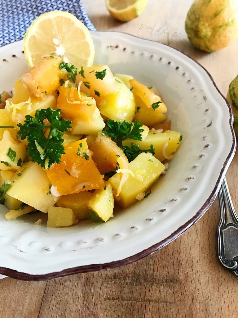 Salade De Pommes Terre Au Haddock Fume Vinaigrette Au Citron Tigre