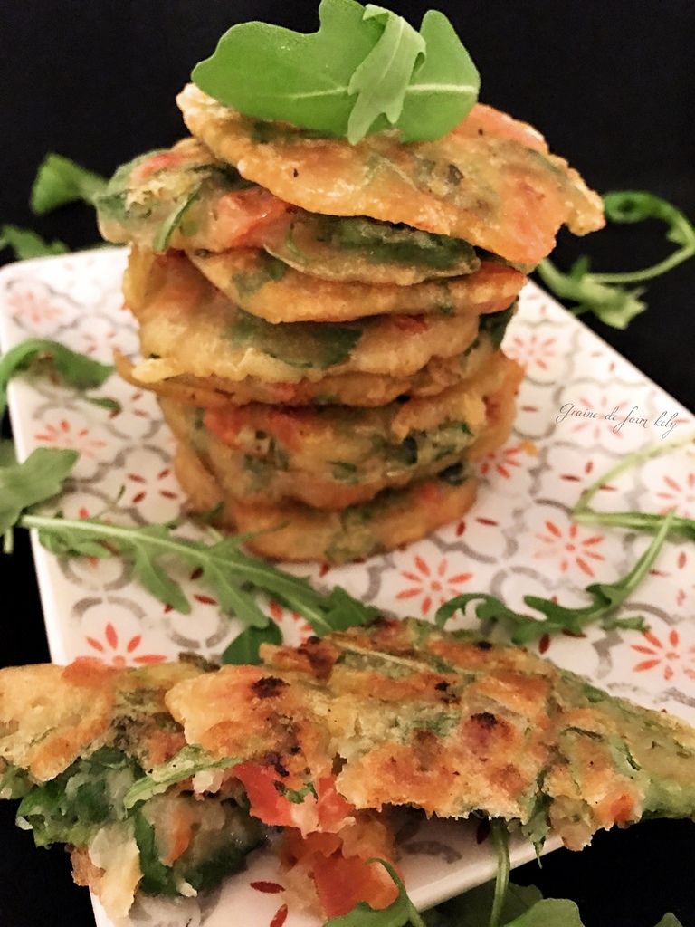 Mofo anana revisité ou beignets de roquette