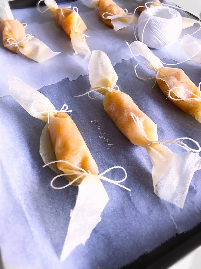 Bonbons de mangue vanille-coco