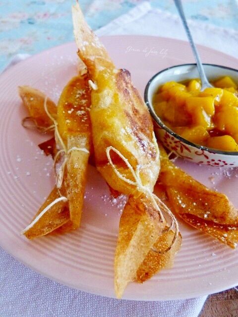 Bonbons de mangue vanille-coco