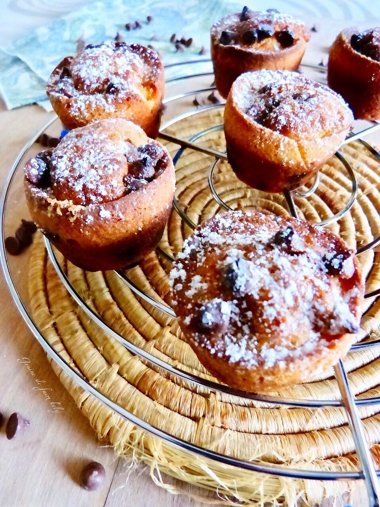 Muffins au yaourt choco-noisettes