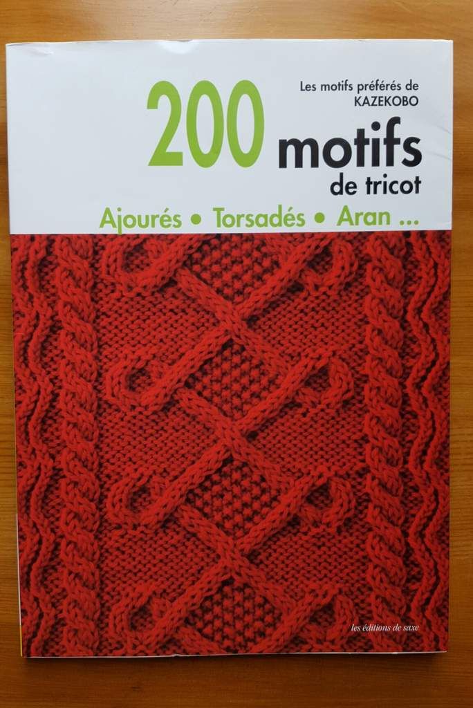 Livre tricot : points ajourés, torsadés, arans