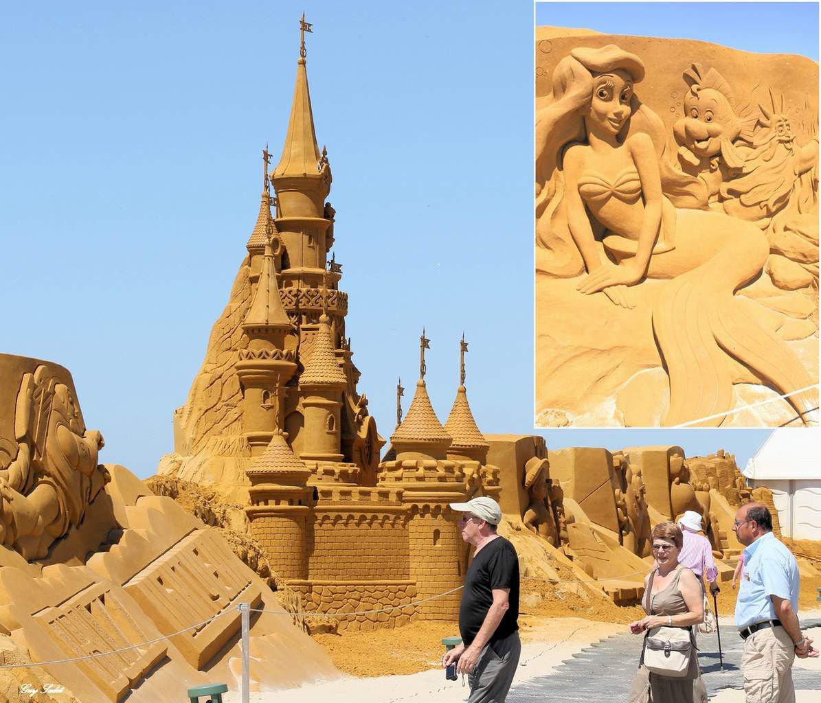 Festival de sculptures sur sable 2015 : c'est la «Fête Givrée » au Touquet-Paris-Plage  et à Ostende - Le blog de nature-ailes.over-blog.com