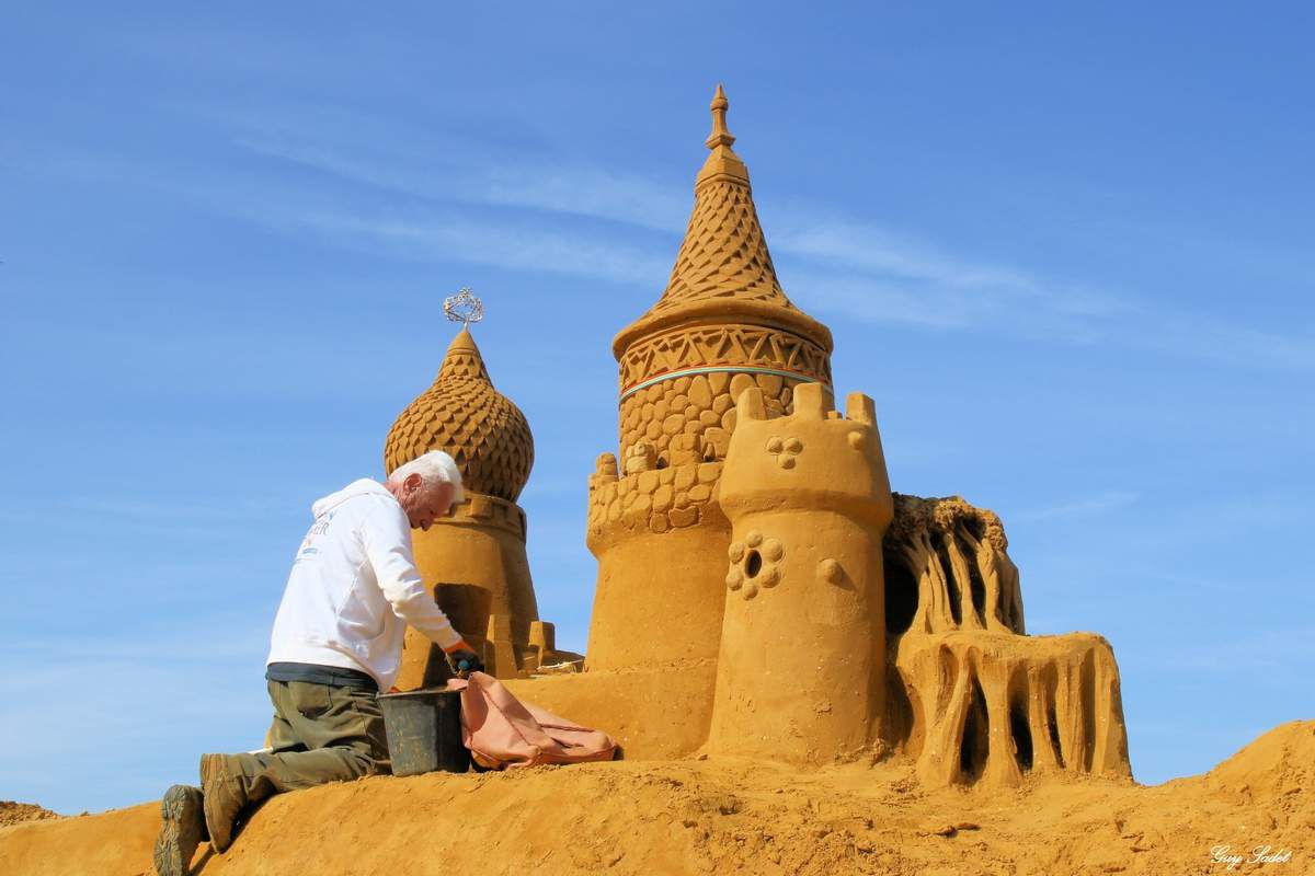 Festival de sculptures sur sable 2015 : c’est la «Fête Givrée » au Touquet-Paris-Plage et à Ostende