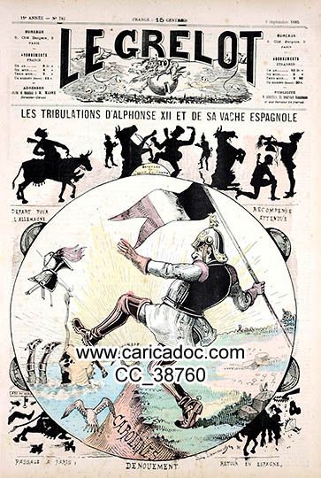 Le Grelot, fondé en 1871, avec Bertall, Alfred Le Petit, Pépin, Gravelle, ...