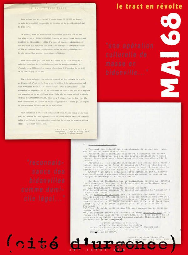 MAI 68, LE TRACT EN RÉVOLTE, exposition itinérante à louer