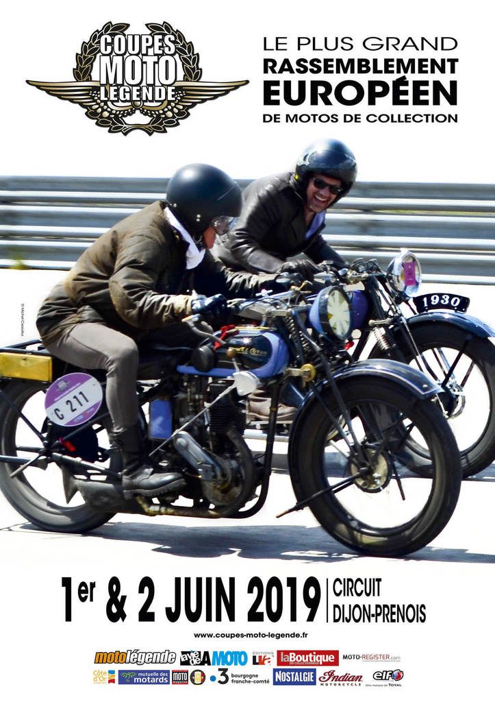 Coupes Moto Légende 2019 : Dijon Prenois - frico-racing-passion moto