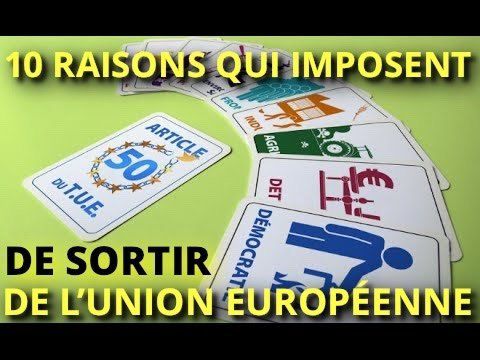 Qu'est-ce que l'Union européenne, pourquoi est-il nécessaire de la quitter, et pourquoi n'est-ce pas encore fait? 
