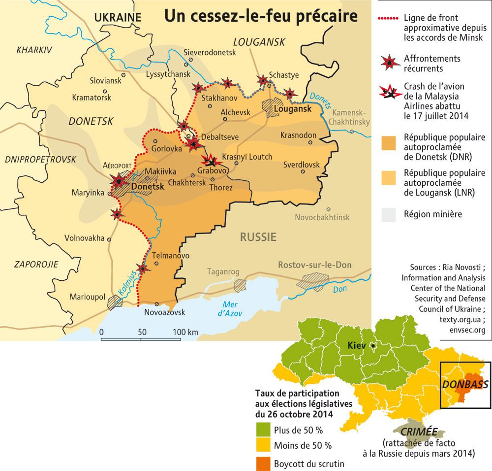 Ukraine: &quot;réintégrer&quot; le Donbass en déclarant l'état de guerre