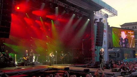 Kim Wilde enflamme le nouveau marché de Stralsund !