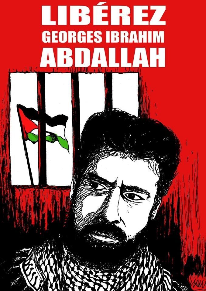 Pour la LIBÉRATION de Georges ABDALLAH: Manifestation devant la prison de Lannemezan (Hautes-Pyrénées) samedi 20 octobre 2018 à 14h
