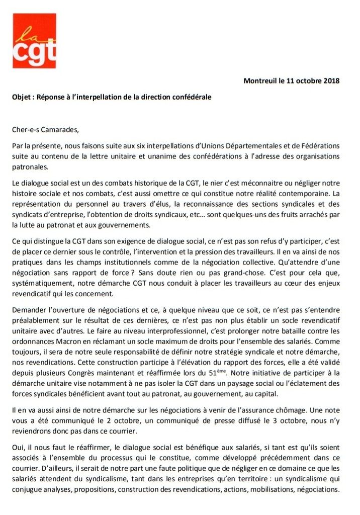 22 mai lettre aux usagers cgt
