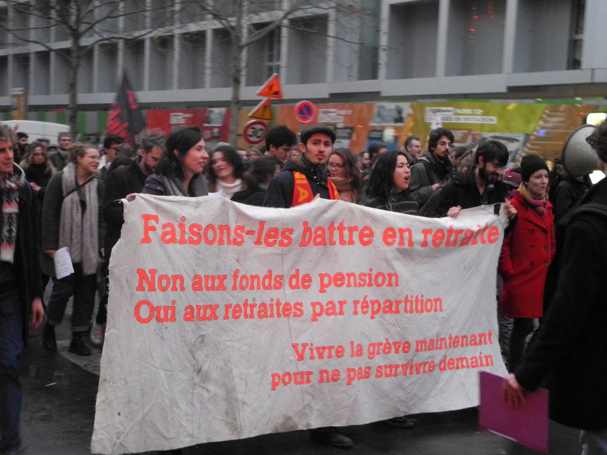 17 DÉCEMBRE : ÉNORME MANIFESTATION À PARIS [les photos d'El Diablo]