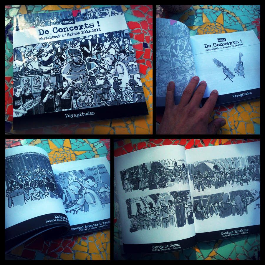 De Concerts ! Croquis en musique // emdé, 2011-12