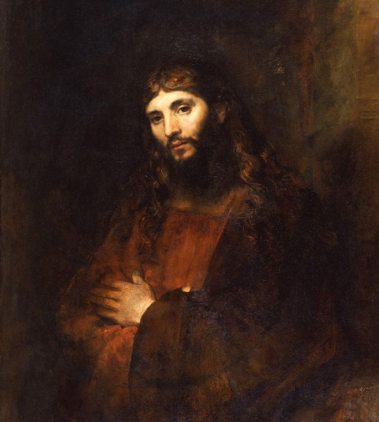 « Portrait du Christ », Rembrandt (1606-1669), Hyde Collection, New York.