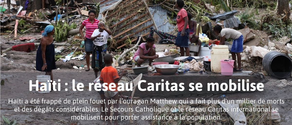 HAÏTI : LE SECOURS CATHOLIQUE SE MOBILISE