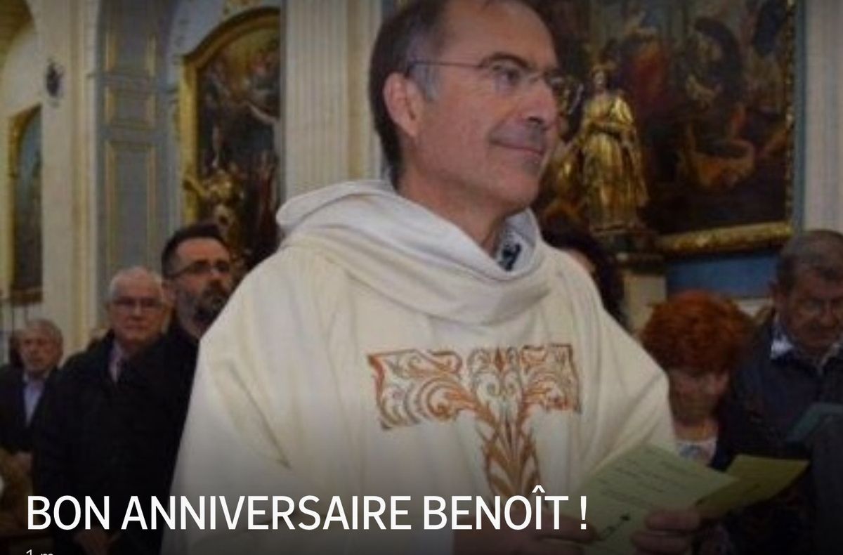 Bon Anniversaire Benoit Paroisses De Martigues Et Port De Bouc