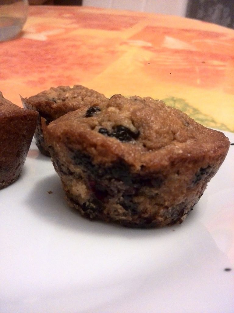 muffins à la myrtilles