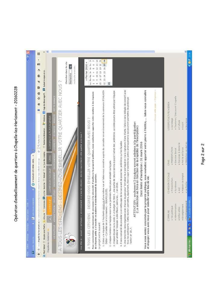5 interpellations orales du mandataire libéral social Bruno VANHEMELRYCK (DéFI) formulées lors de la réunion du conseil communal chapellois du 29.02.2016
