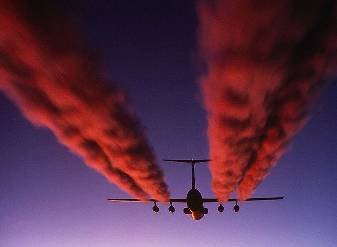 avion de ligne kérosene