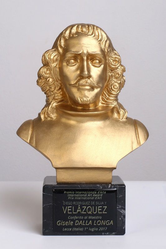 Conférée " MAÎTRE ACADEMIQUE HONORAIRE " Prix International d'Art VELAZQUEZ 2017