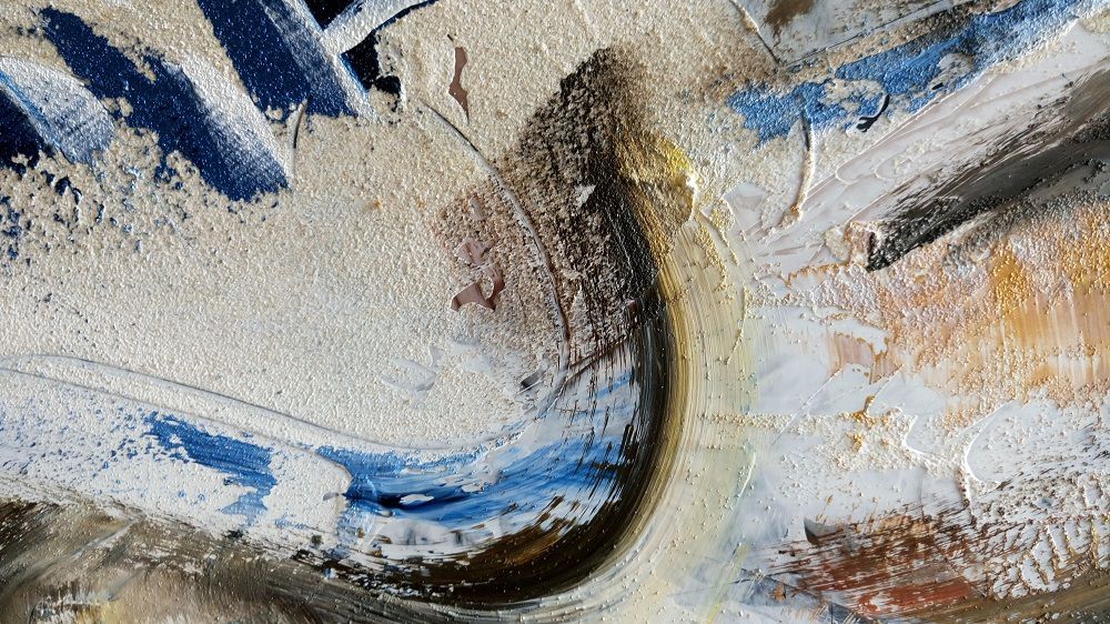 DSC_0056 Détail de Vague Ardéchoise...2018 de Gisèle Dalla Longa